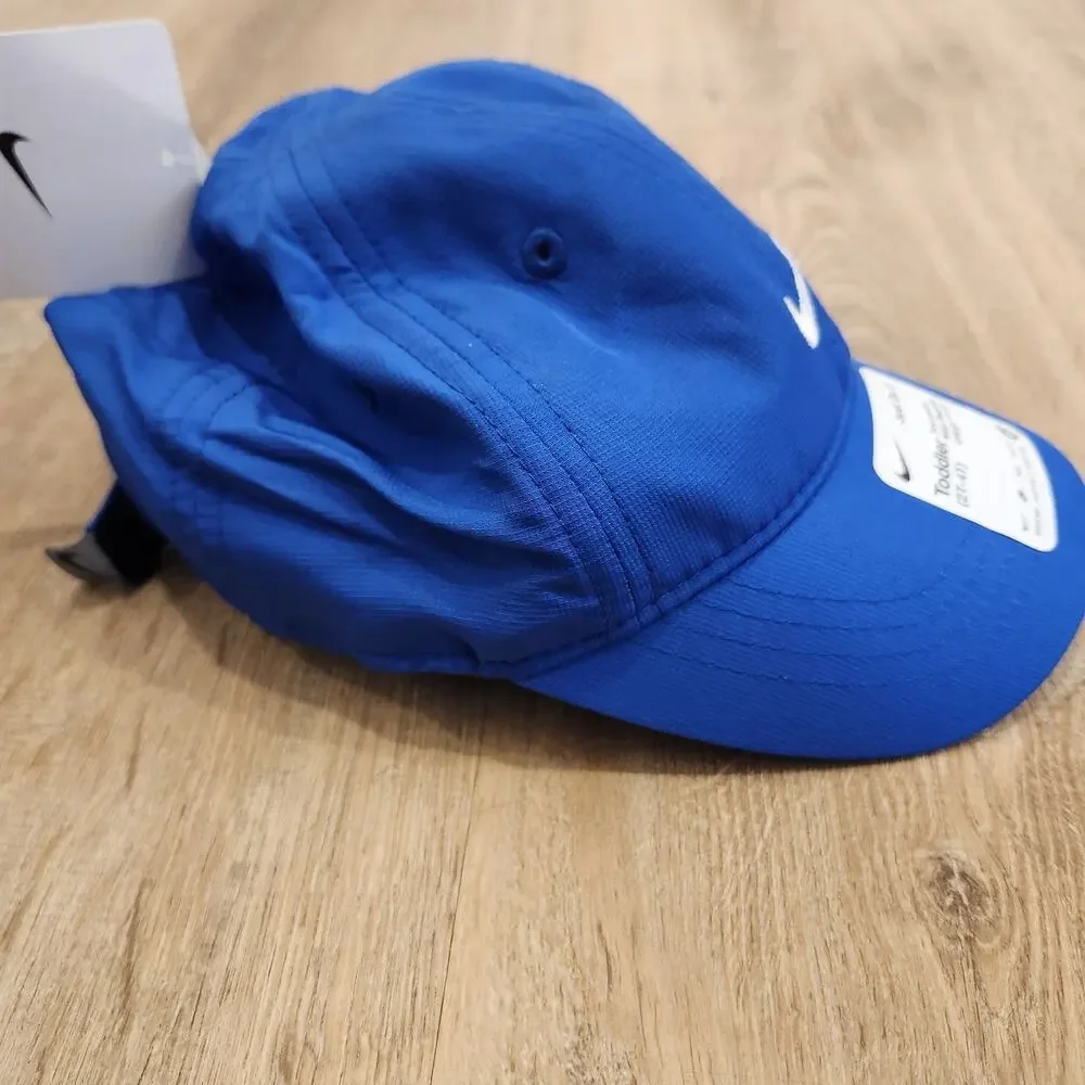 Nike Unisex Toddler Cap Adjustable Hat Royal Blue 2/4 T New Baseball